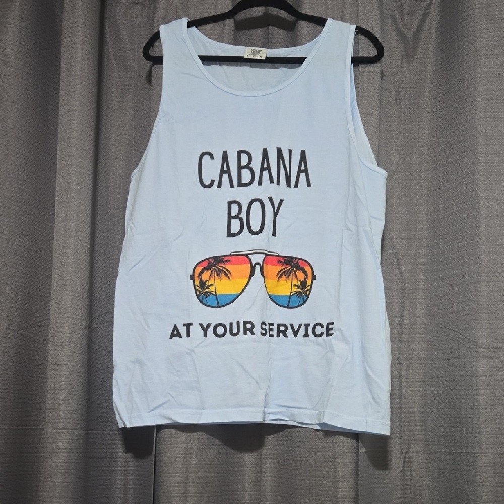 Comfort Colors Light Blue Tank Top